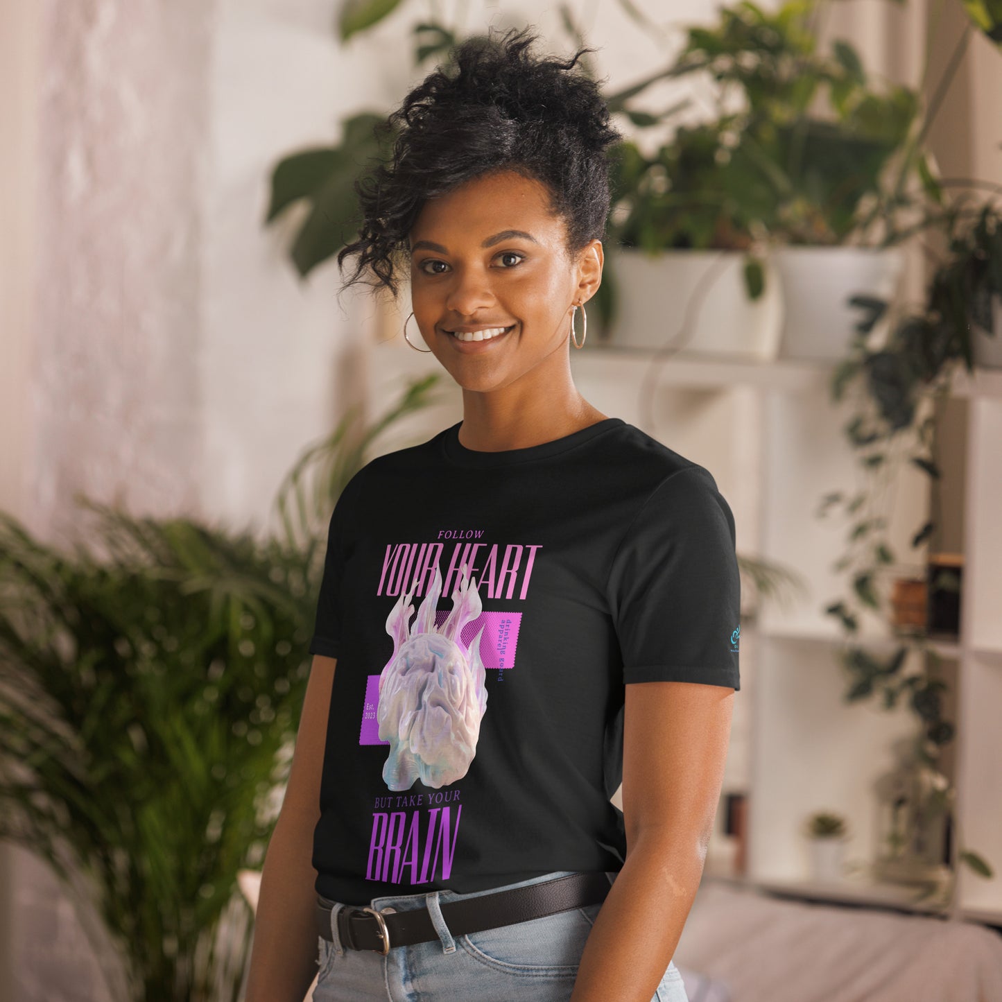 Follow Your Heart Short-Sleeve Unisex T-Shirt