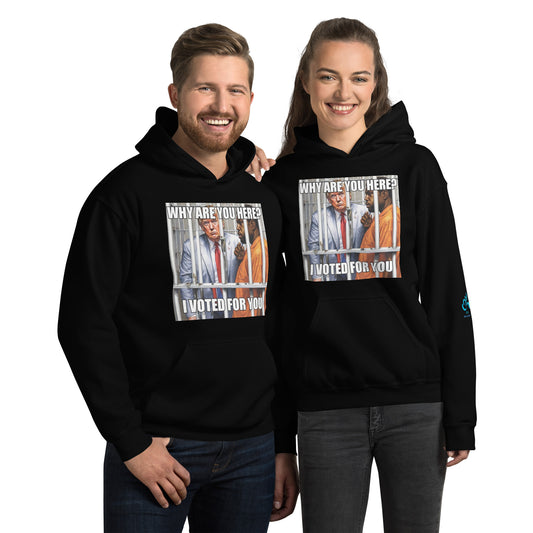 Trump in jail Unisex Hoodie
