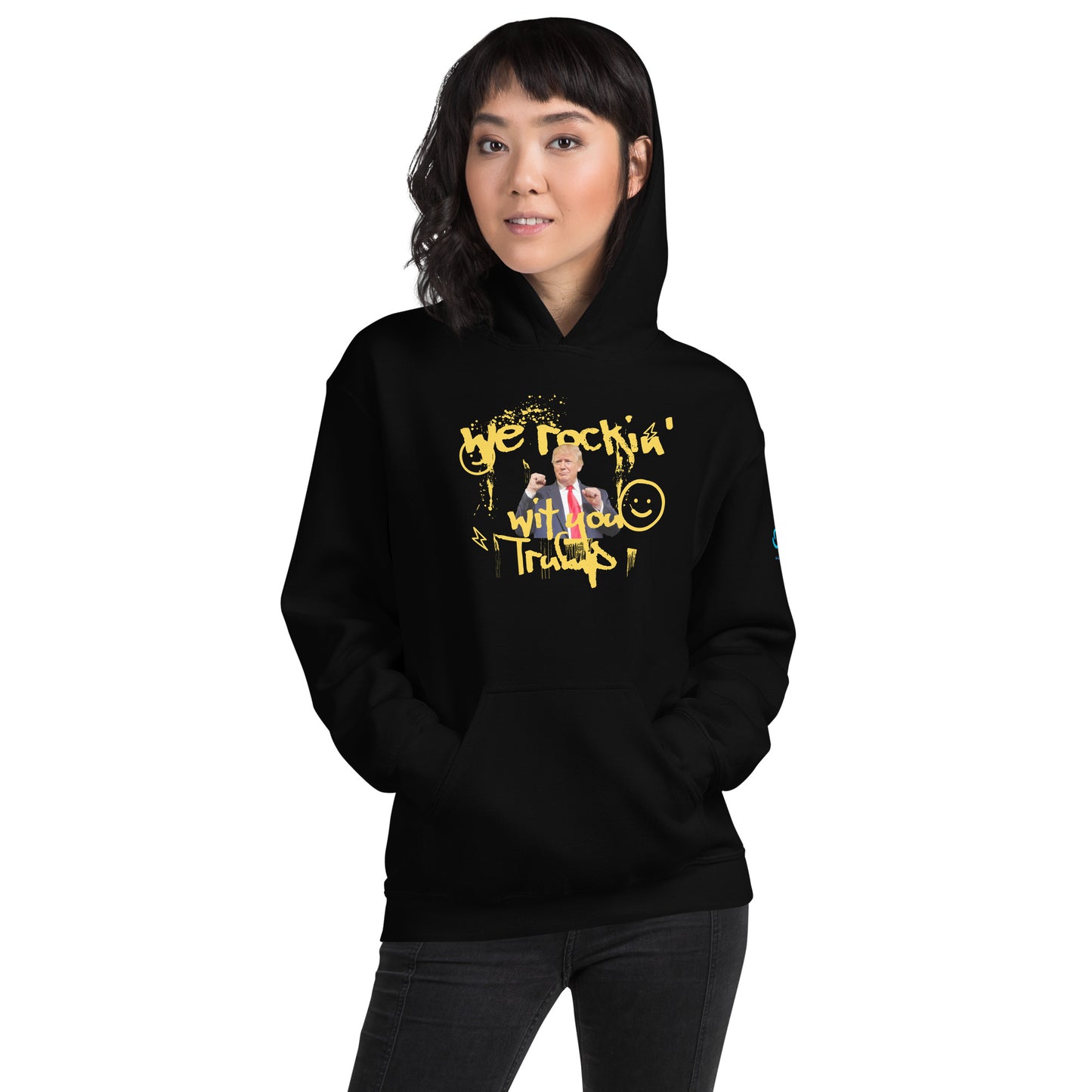 Rockin Wit Trump Unisex Hoodie