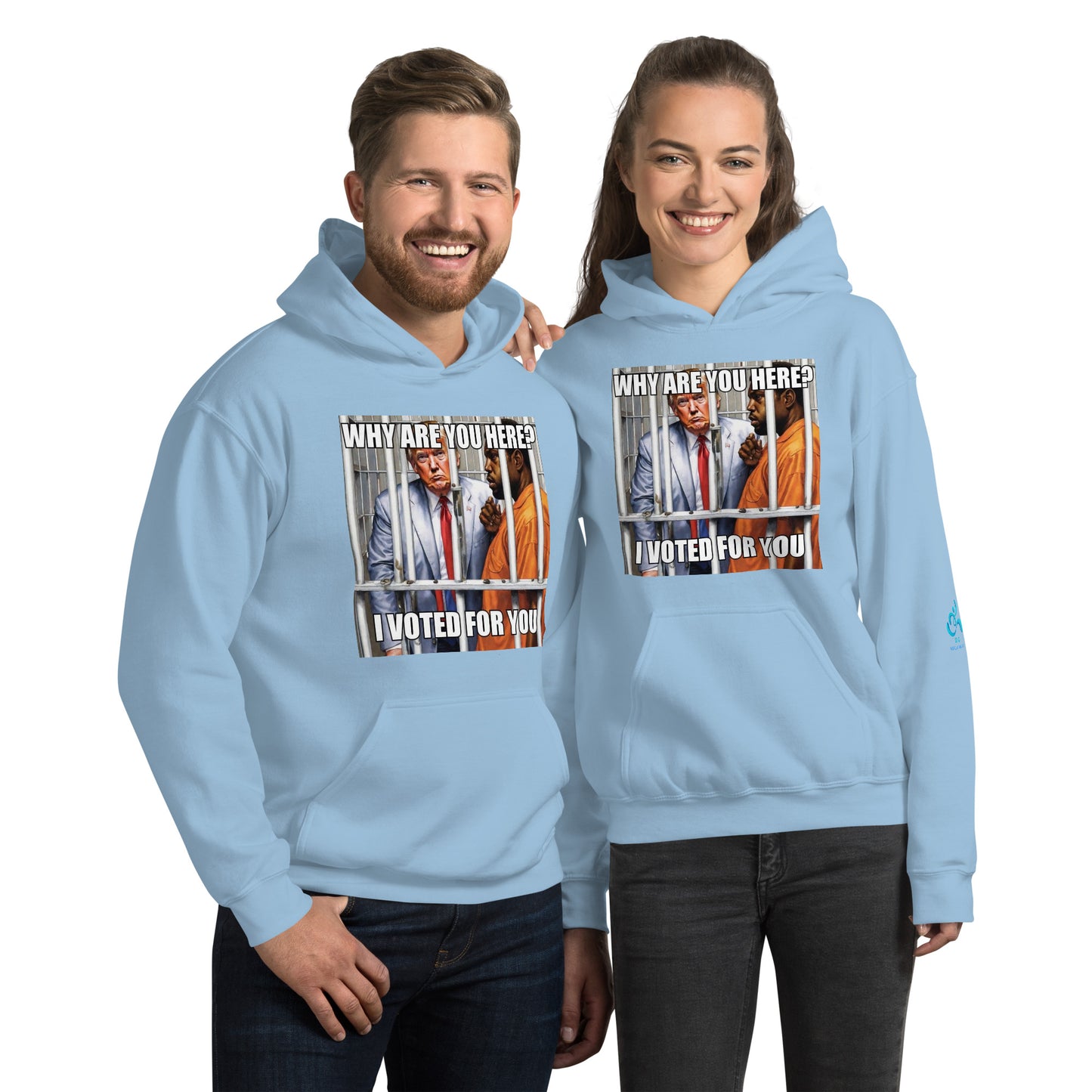 Trump in jail Unisex Hoodie