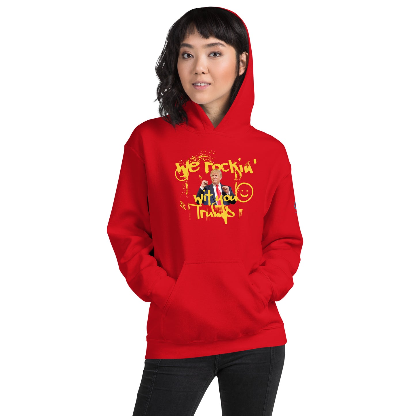 Rockin Wit Trump Unisex Hoodie