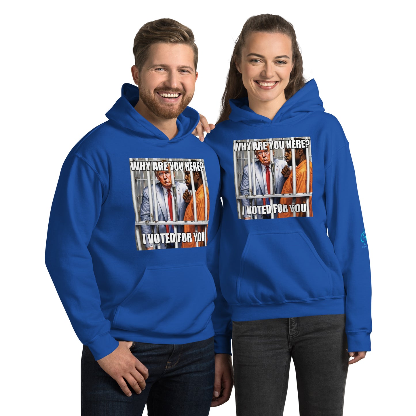 Trump in jail Unisex Hoodie
