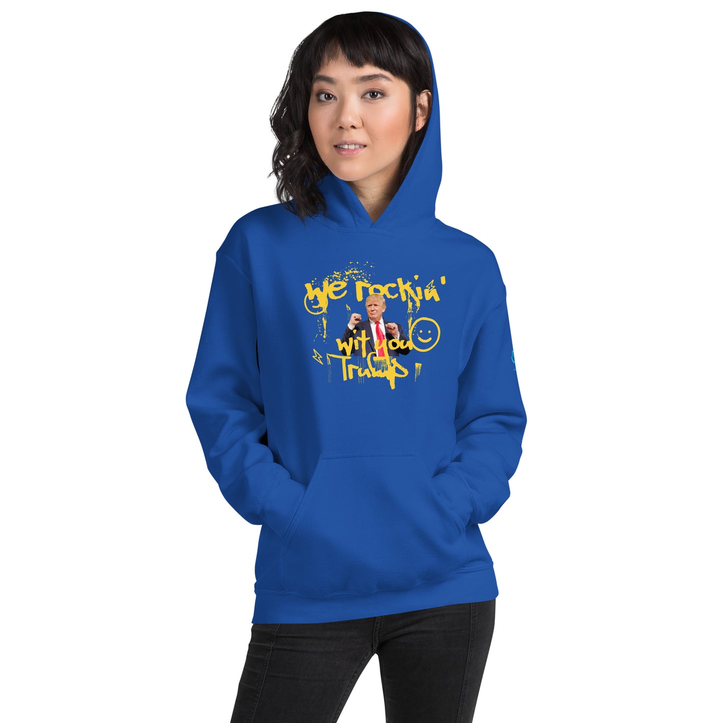 Rockin Wit Trump Unisex Hoodie