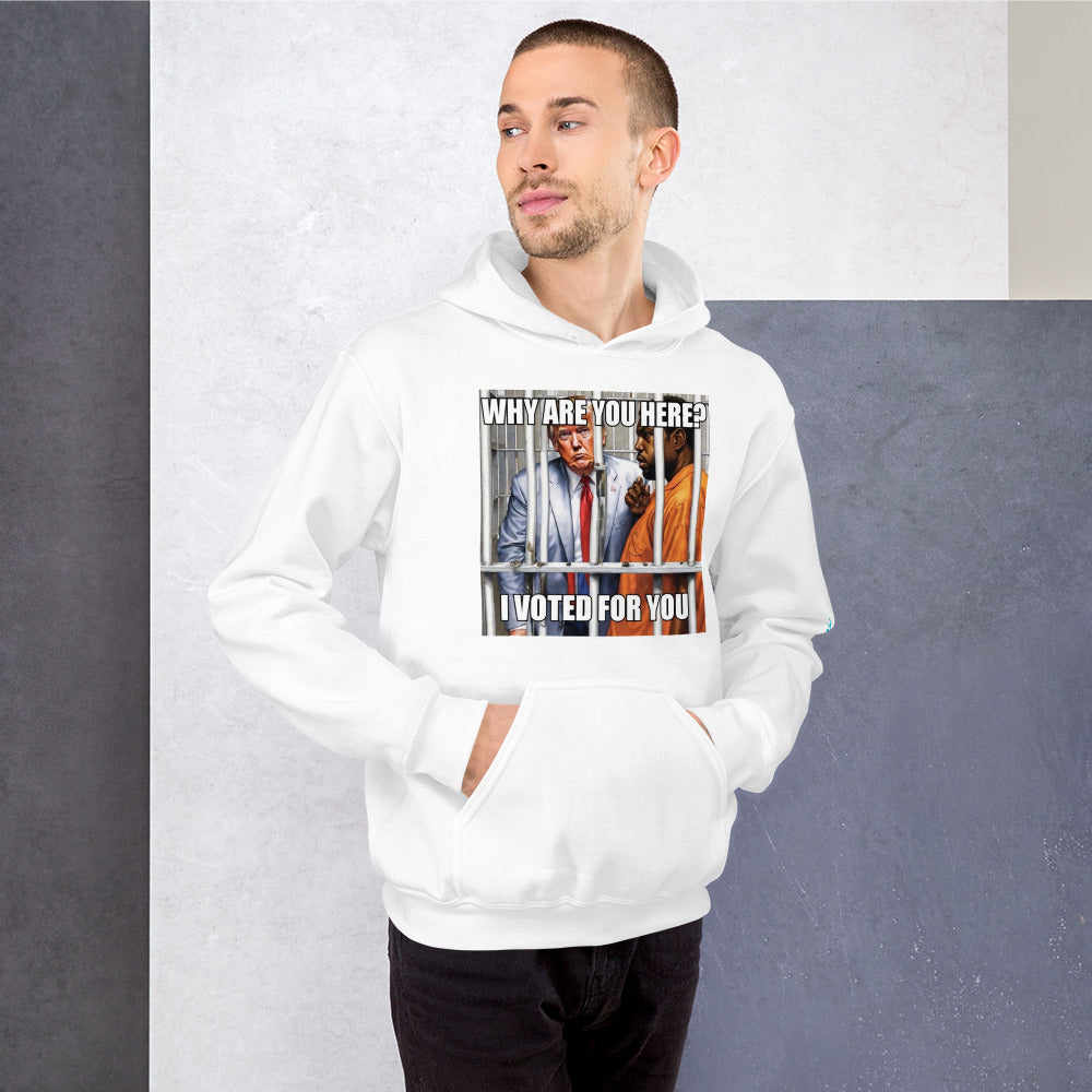 Trump in jail Unisex Hoodie