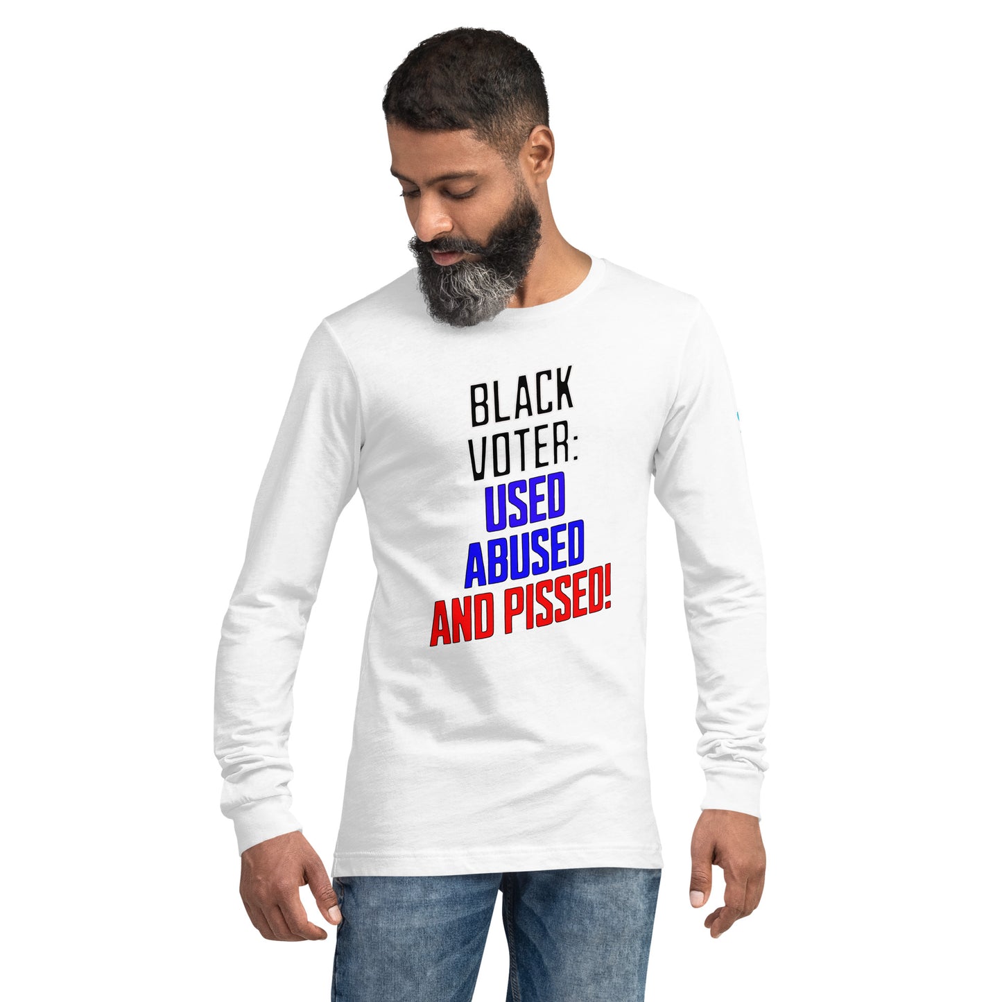 Black Voter Unisex Long Sleeve Tee