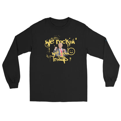 Rockin Wit Trump Men’s Long Sleeve Shirt