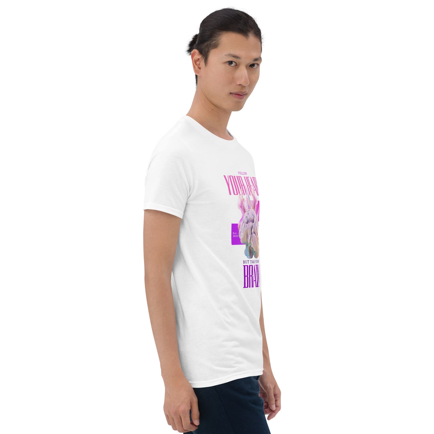 Follow Your Heart Short-Sleeve Unisex T-Shirt
