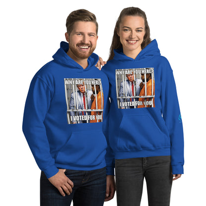Trump in jail Unisex Hoodie